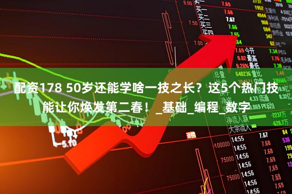 配资178 50岁还能学啥一技之长？这5个热门技能让你焕发第二春！_基础_编程_数字