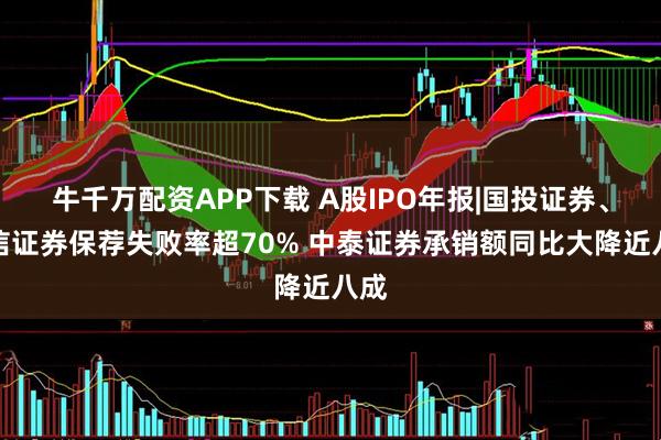 牛千万配资APP下载 A股IPO年报|国投证券、国信证券保荐失败率超70% 中泰证券承销额同比大降近八成